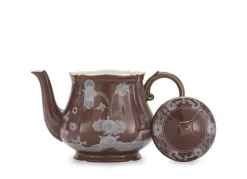 Oriente Italiano Teapot With Cover For 6 in Castagna