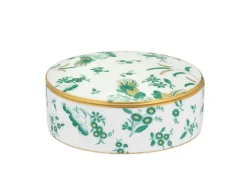 Oro Di Doccia Round Box with Cover