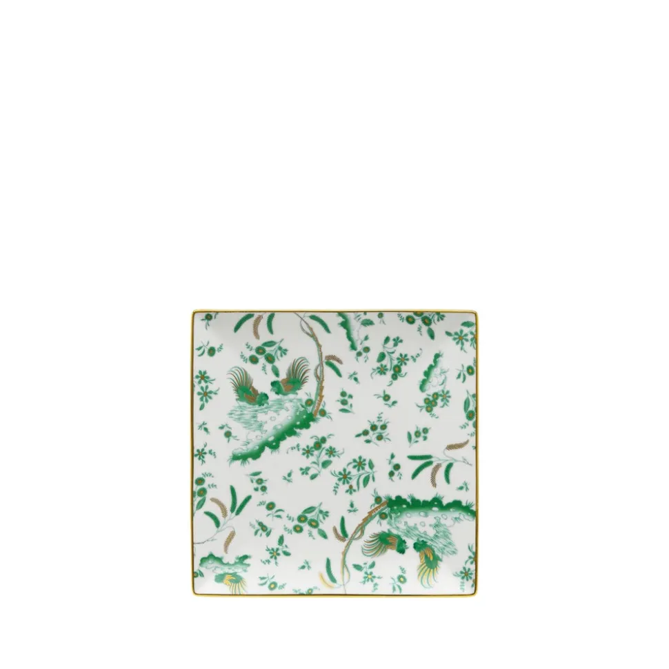 Oro Di Doccia Vide Poche Squared Plate