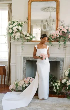 OTM Exclusive: Bridal Gown with Detachable Train