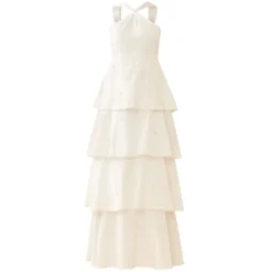 OTM Exclusive: Emma Dress in Pearly White