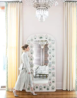 OTM Exclusive: Fleur Home x Riley Sheehey Jaipur Print Large Mirror