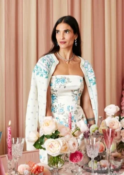 OTM Exclusive: Floral Fair Isle Cardigan