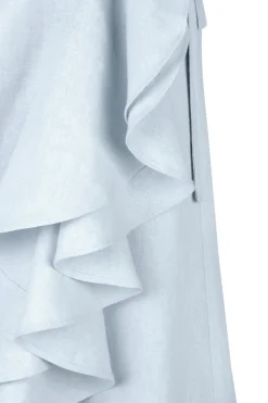 OTM Exclusive: Golestan Ruffle Skirt in Blue