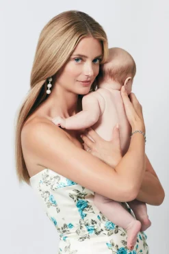 OTM Exclusive: Leila Floral Dress in Blue Turquoise