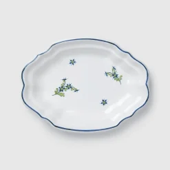 OTM Exclusive: Les Bleuets Tumbler & Vintage Petite Plate, Set of 2