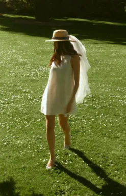 OTM Exclusive: Mattie Dress in Pearly White