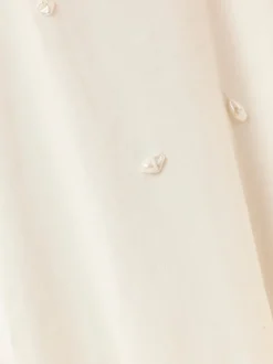 OTM Exclusive: Mattie Dress in Pearly White