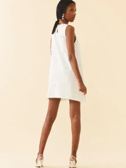 OTM Exclusive: Mattie Dress in Pearly White