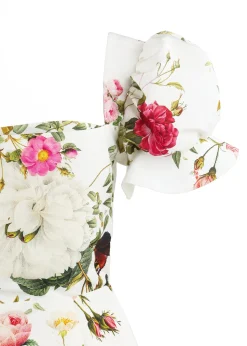 OTM Exclusive: Mini Dress in White Floral