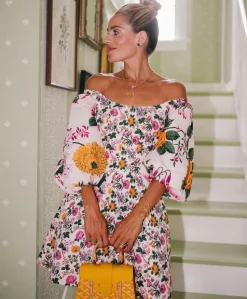 OTM Exclusive: Off-The-Shoulder Corset Mini Dress