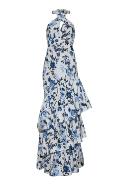 OTM Exclusive: Perla Dress in Blue Stems