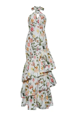 OTM Exclusive: Perla Dress in White Stems