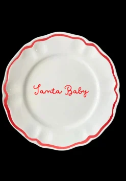 OTM Exclusive: Santa Baby Plates, Set of 4