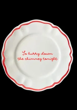 OTM Exclusive: Santa Baby Plates, Set of 4