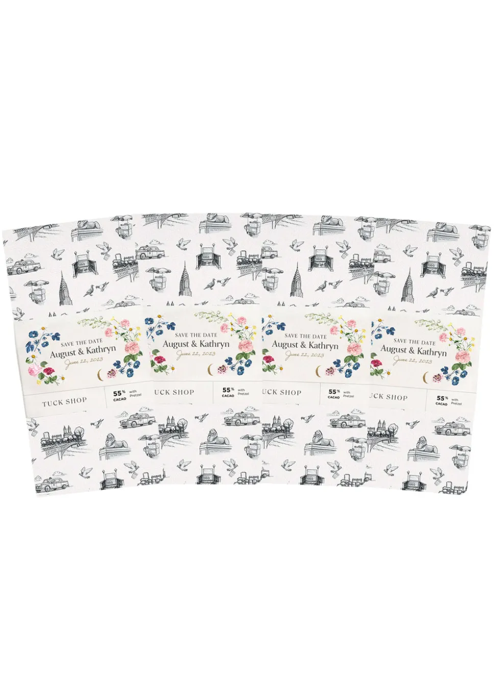 OTM Exclusive: Set of Personalized New York Pretzel Bars