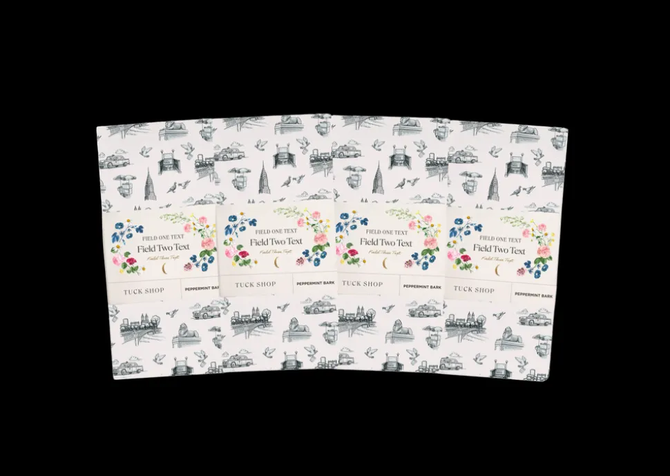 OTM Exclusive: Set of Personalized New York Peppermint Bark Bars