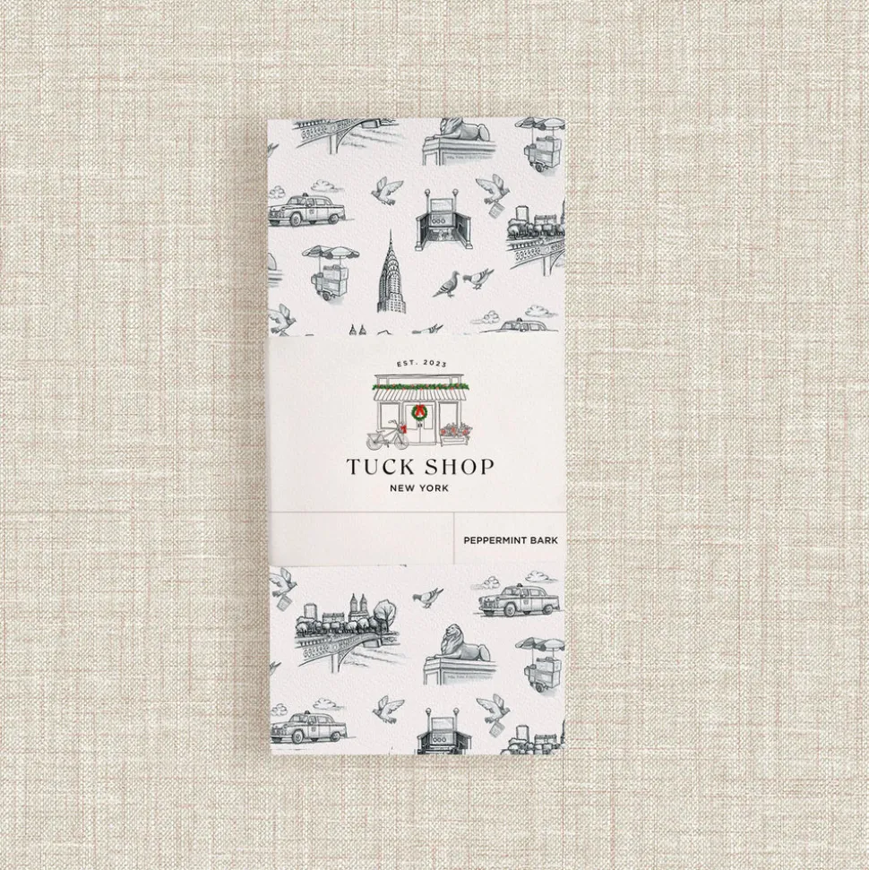 OTM Exclusive: Set of Personalized New York Peppermint Bark Bars