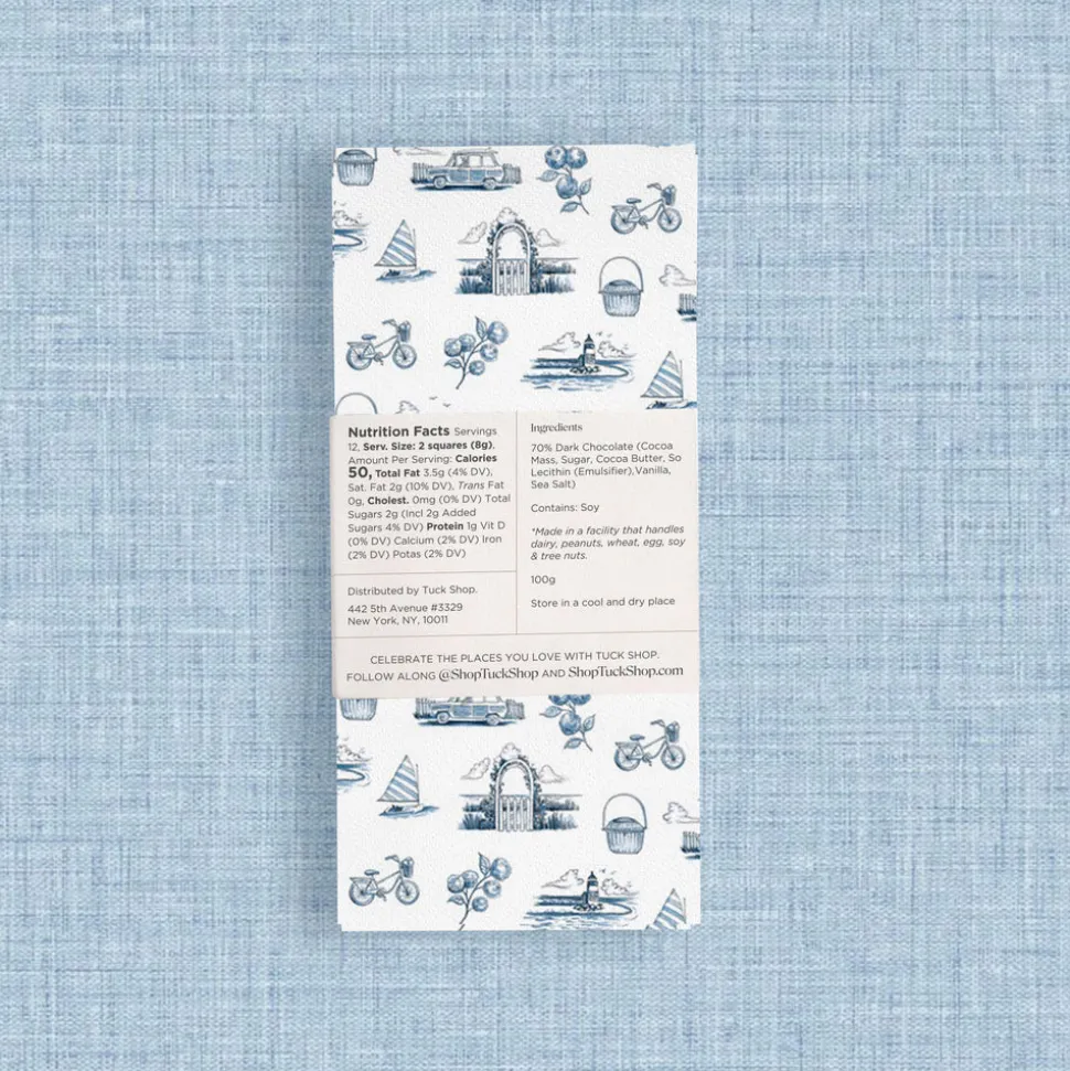 OTM Exclusive: Set of Personalized Nantucket Dark Chocolate Bars