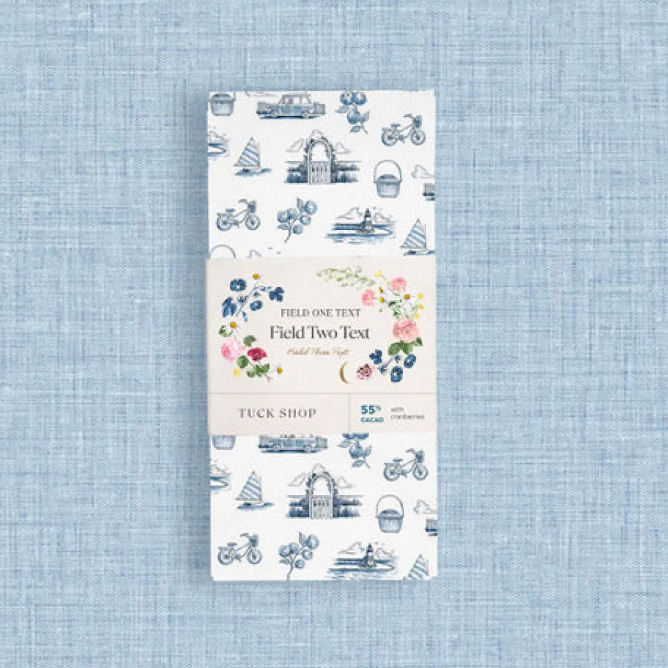 OTM Exclusive: Set of Personalized Nantucket Dark Chocolate Bars