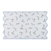 OTM For Kassatex: Floral Scallop Bath Mat