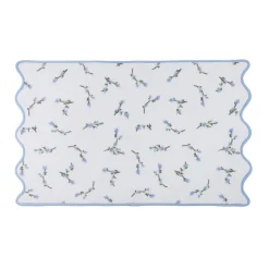 OTM For Kassatex: Floral Scallop Bath Mat