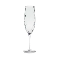 Ottica Collection Flutes 9 oz. in Clear, Set of 6