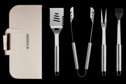 Outdoor Grilling Tools Carry Bag, Set of 4