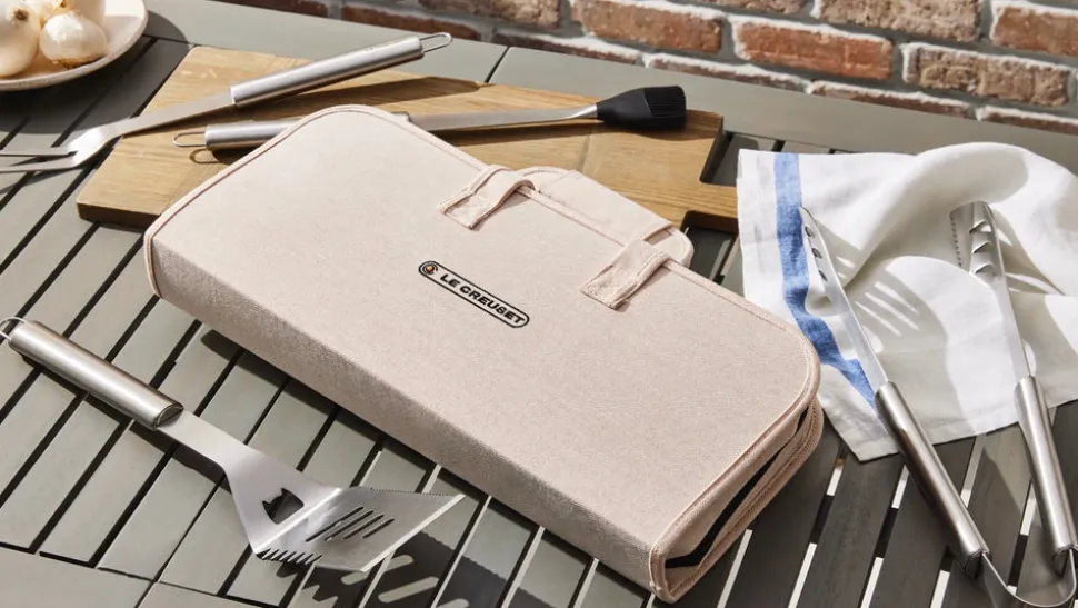 Outdoor Grilling Tools Carry Bag, Set of 4