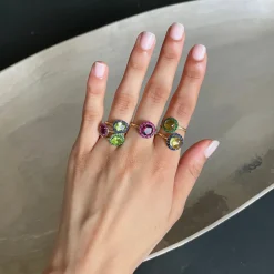 Oval Gem Ring
