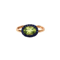 Oval Gem Ring