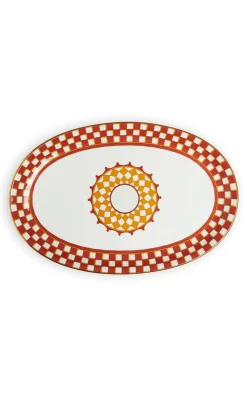 Oval Platter in Apollo Mattone