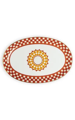 Oval Platter in Apollo Mattone