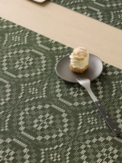 Overshot Placemat in Thyme