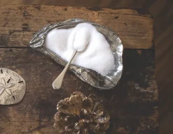 Oyster Salt Cellar & Spoon Set
