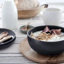 Pacifica Collection Cereal Bowls in Seed Grey, Set of 6