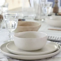 Pacifica Collection Cereal Bowls in Vanilla, Set of 6