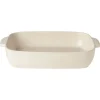 Pacifica Collection Rectangle Baker 19" in Vanilla