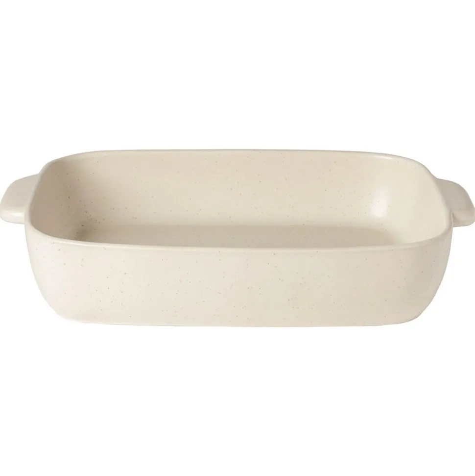 Pacifica Collection Rectangle Baker 19" in Vanilla