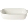 Pacifica Collection Rectangle Baker 16" in Salt