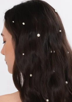 Paige Hair Magnet Set in Pearl