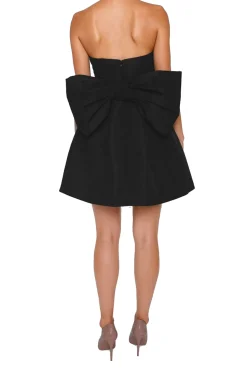 Paige Silk Faille Full Mini Dress