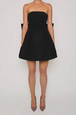 Paige Silk Faille Full Mini Dress