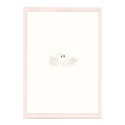 Pair of Swans Cards, Set of 5