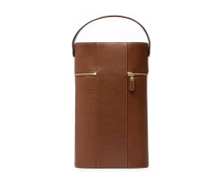 Pairing No. 285 Wine Tote in Vintage Chestnut Leather