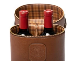 Pairing No. 285 Wine Tote in Vintage Chestnut Leather
