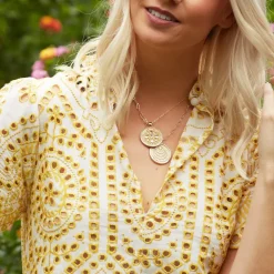 Palm Beach JW Original Pendant Coin Necklace