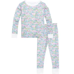 Palm Beach Two Piece Kids Pajamas