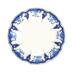 Palmetta Dessert Plates in Blue, Set of 6