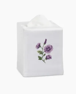 Pansies Tissue Box Cover